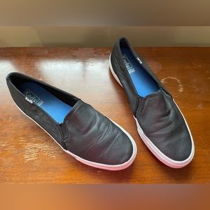 Keds Double Decker Sneaker, black. Women’s sz 10